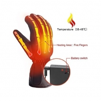 Electric Heated Gloves Motorcycle Cycling Skiing Thermal Gloves