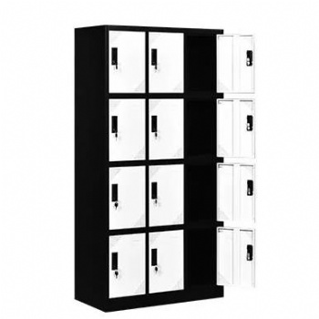 Modern Furniture Metal Storage Worker 12 Doors Storage Locker