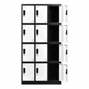 Modern Furniture Metal Storage Worker 12 Doors Storage Locker